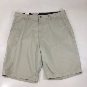 Volcom 36 Light Blue Cotton Blend Bermuda Shorts